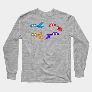 Ninja Turtles Masks Long Sleeve T-Shirt